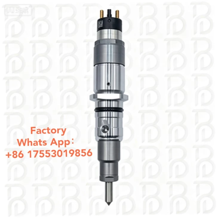 Injetor de combustível de fábrica real 0445120231 para SAA6D107E-1 PC200-8